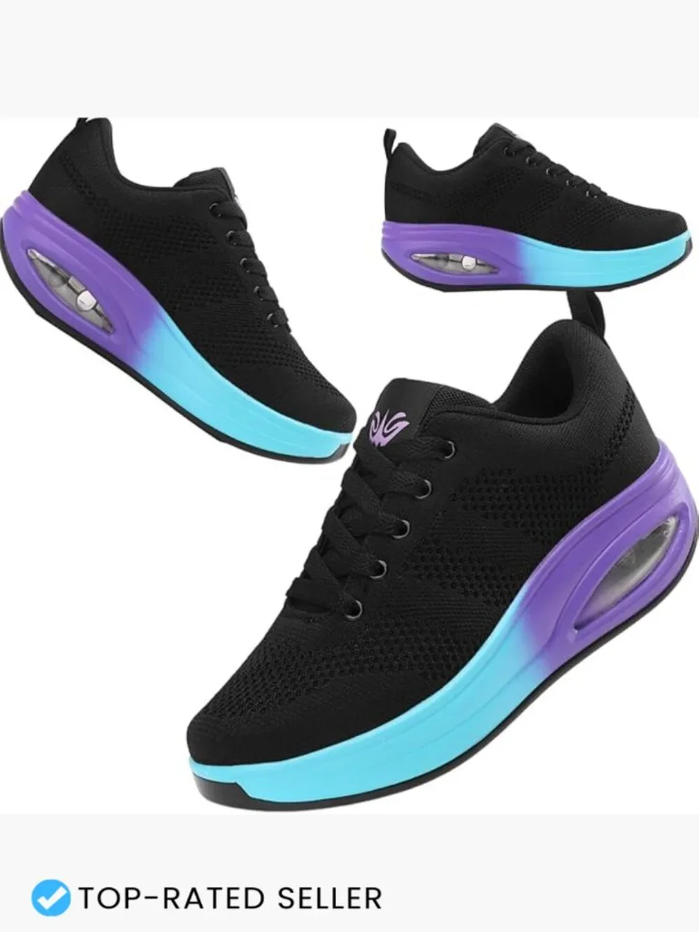 Women's Slip On Walking Sneakers Comfortable Lightweight Work Nurse Shoes